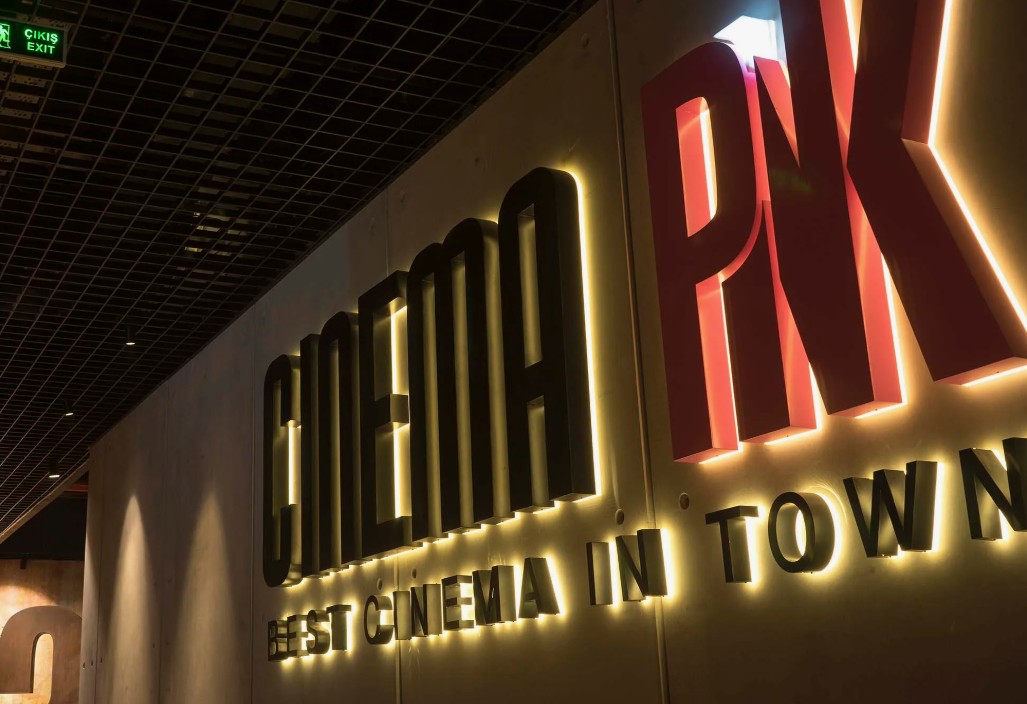 Sinema, Tiyatro, Oyun Salonu Işıklı Tabela