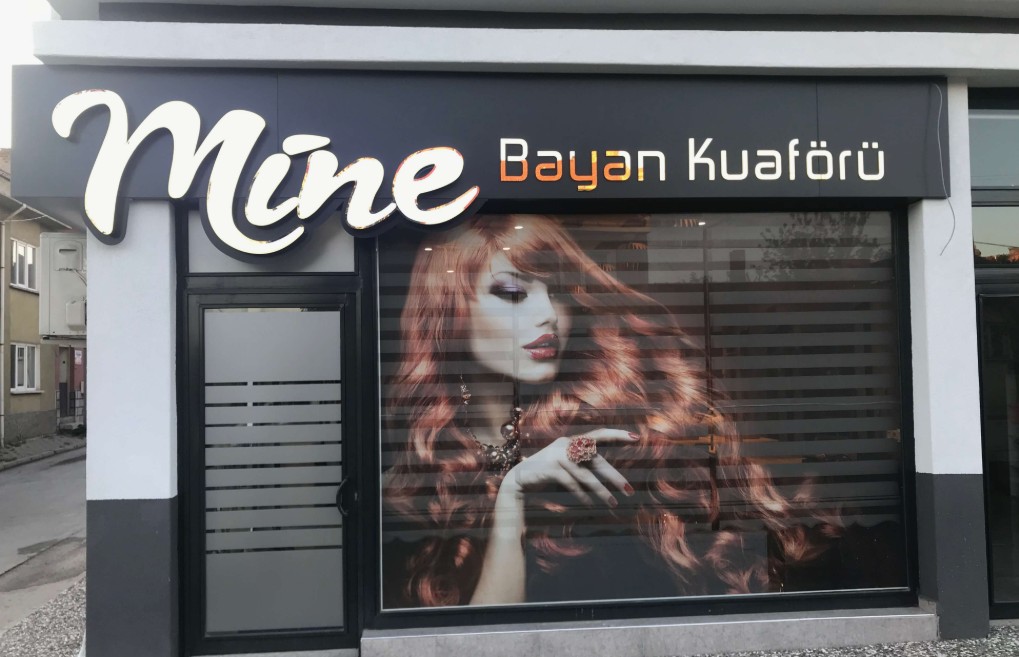 Kuaför Işıklı Tabela