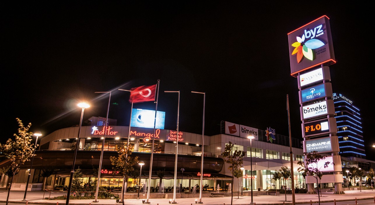 Alışveriş Merkezi Işıklı Tabela