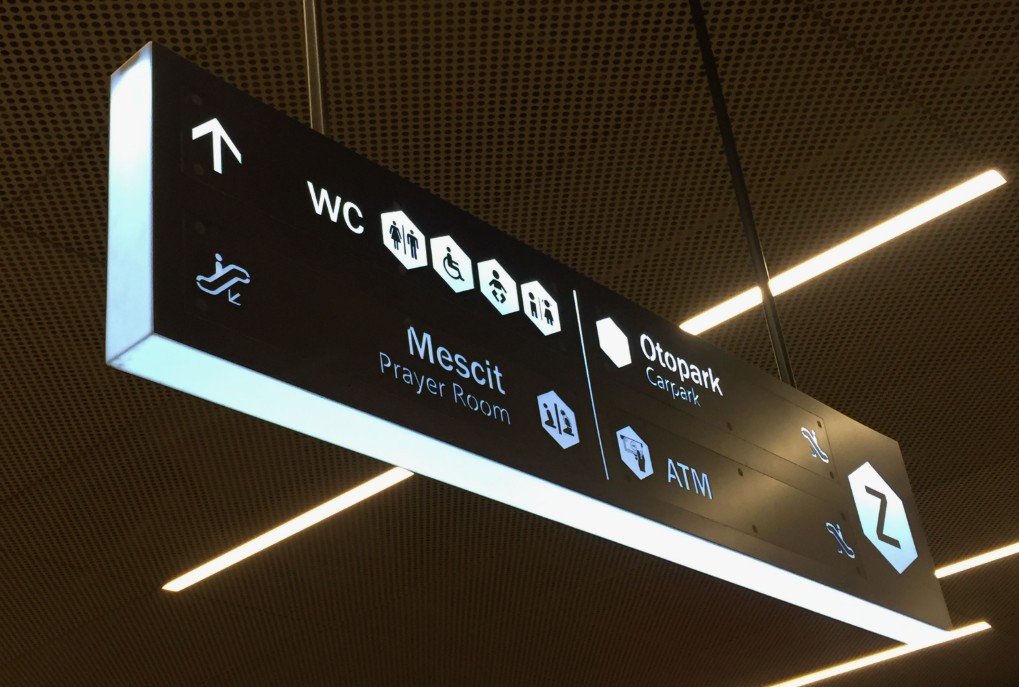 Alışveriş Merkezleri için Yönlendirme Tabelaları